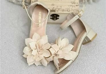 obuca comfort pančevo: Dečje svečane sandale sa niskom blok potpeticom - Modeli: sjajne — 8