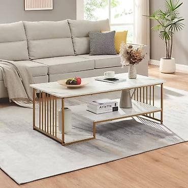 ikea klub stolovi: Moderni klub sto Florence sa imitacijom mermeradonosi savršen spoj — 3