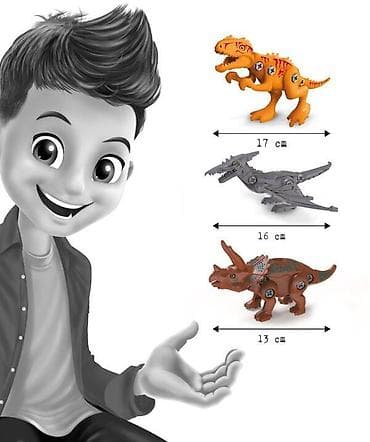 lil solid paket: Sastavi dinosaurusa – Buki (Šifra proizvoda: 104834-60) Pretvori se u — 4