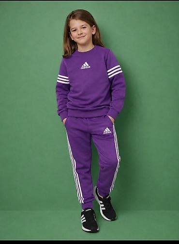 jesen tempere: Adidas dečija trenerka za devojčice NOVO Novo Pamuk Veličine 4 6 8 10 — 1