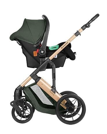 nastavak za kolica: KIKKA BOO Darling 3u1 – premium kolica sa I-Size auto sedištem, army — 7