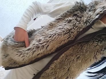 Krzneni prsluk nude s