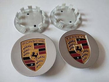 auto fo: ČEPOVI ZA ALU FELNE SIVI 76MM ZA PORSCHE CAYENNE, CAYMAN, PANAMERA | — 4