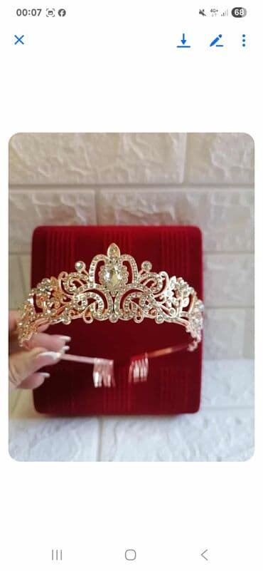 mokasine novi sad: Versace, Set: Crown, Material: Stainless steel, Cubic zirconia — 7
