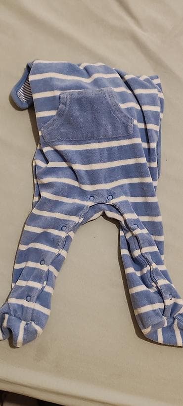 frozen odeca za devojcice: Cool club vel 74 Plišane bebe tregerice sa stopicama – prugasti — 1