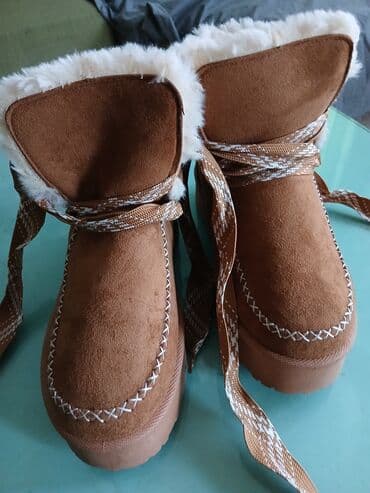 kisni mantili zenski: XL, Lan, Jednobojni, bоја - Braon — 3