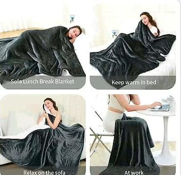 Sweatpants: Plush, color - Grey — 3