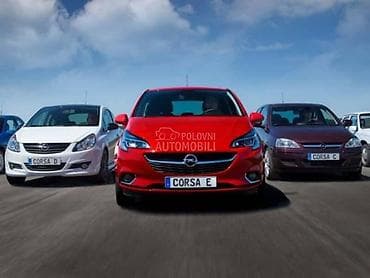 otc nis: POLOVNI DELOVI ZA OPEL CORSA C, CORSA D, CORSA E OD 2000. DO 2019 — 2