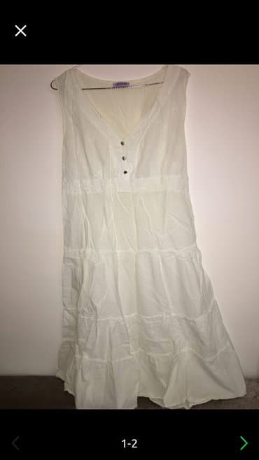 0101 Brand M (EU 38), L (EU 40), color - White, Short sleeves