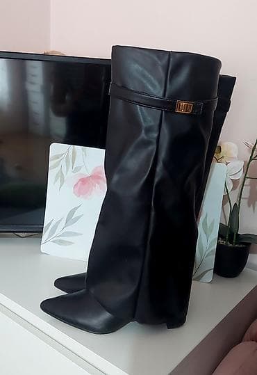 Čizme, 41, bоја - Crna na lalafo.rs Čizme, 41, bоја - Crna