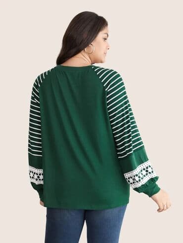 majice fred perry: 6XL (EU 52), Stripes, color - Green — 4