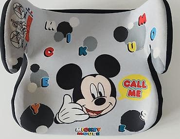 disney zvucnici: Dečije buster sedište za auto – Mickey Mouse dizajn, bez ostecenja. - — 2