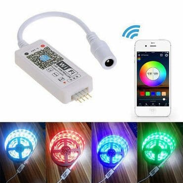 internet preko antene: WiFi Led RGB Kontroler DC 5-28V WiFi kontroler služi za bežičnu — 1