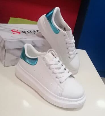 daihman obuca za zene: Alexander McQueen, 38, color - White — 4