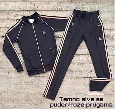 duks s: Adidas, Prugasti, bоја - Siva — 1