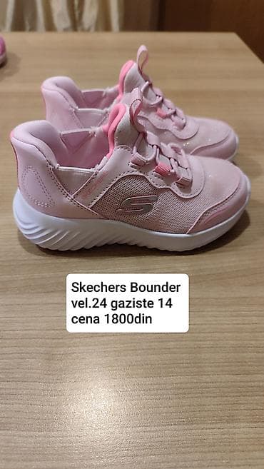 armani patike: Dečje patike Skechers Slip-ins – roze - Model: Skechers Hands Free — 1