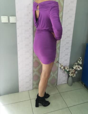 haljine ivet rs: S (EU 36), color - Purple, Long sleeves — 4