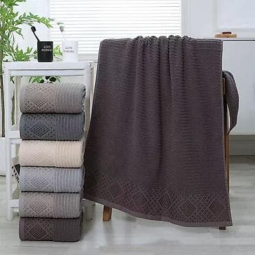 Ogledala: Luksuzni bade peškiri –i za umivanj dekorativni žakard i vez - — 6