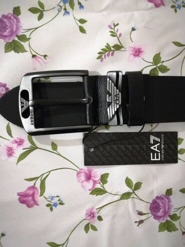 muski set novcanik i kais: Muški, Armani Exchange, Materijal: Koža — 1