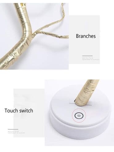 daska uradi sam: 2000din LED USB Bonsai drvce lampa/noćno svetlo na baterije/punjenje — 4