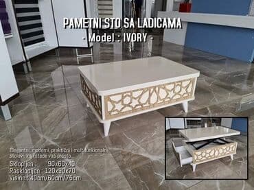 polovni trpezarijski stolovi iz uvoza крагујевац: PAMETNI SKLOPIVI KLUB STO - 25000 RSD Elegantni, moderni, praktični i — 19
