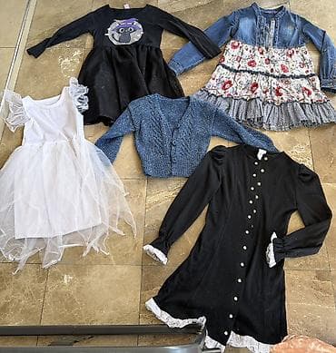 cargo pantalone: Paket odece za decu uzrasta 7 godina.Lakovane cipele sa koznim — 1