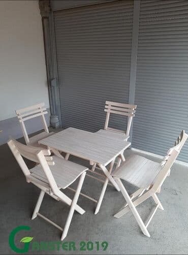 set za krstenje cena: BAŠTANSKE GARNITURE Dimenzije stola: fi70, 60x70cm Visina stola 70cm — 3