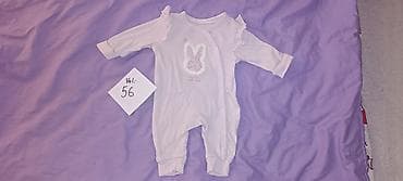 pull and bear sandale: Bebi jednodelni pijama/odevni kombinezon za devojčice, veličina 56. - — 3