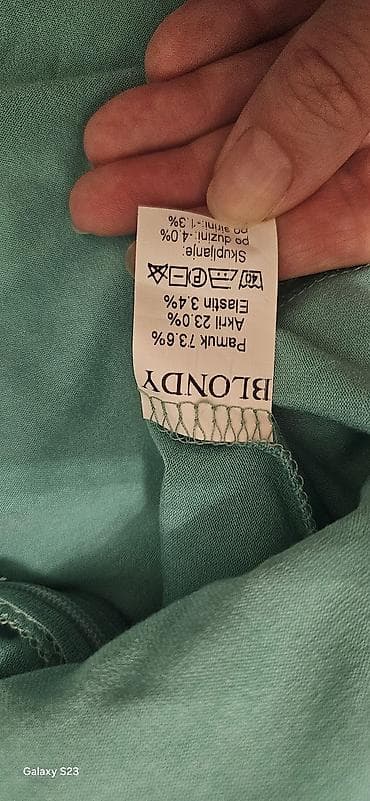 cipkane haljine za svadbu: Zelena čipkana haljina Blondy s velicina nova sa etiketom — 5