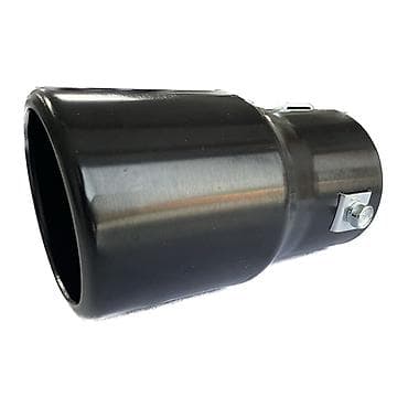 Nastavak auspuha crni mat.  Ukupna duzina 14cm Precnik ulaza 57mm