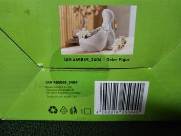 Prateća kuhinjska oprema: Figura nova Nemacka. Figura od glazirane keramike(poput porcelana) — 2