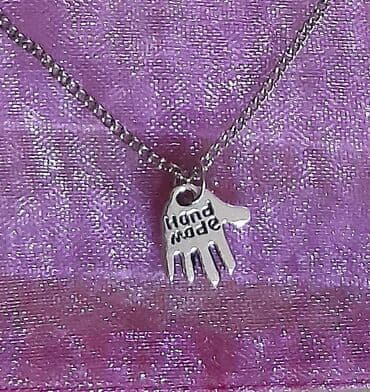 adidas samba srebrne: Pendant necklace, Material: Stainless steel — 25