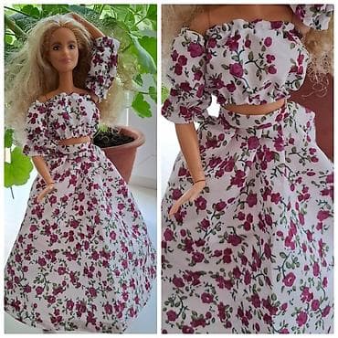 pantalone na tregere za devojcice: Haljinica za lutke ili barbike. Slanje poštom. - Postekspres - CC — 1