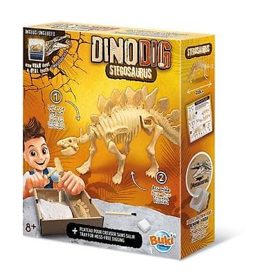 papuče za more: Buki Dino iskopina Stegosaurus – zabavna i edukativna avantura za male — 1