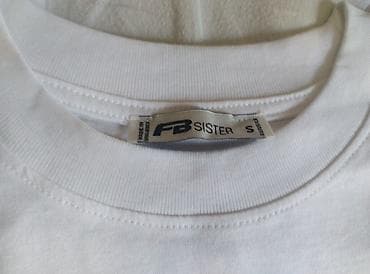 zenski kompleti sako i pantalone cene: Bela ženska majica kratkih rukava – FB Sister - Brend: FB Sister - — 2