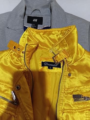 Ženska obuća: Ženska jakna Dromedar, veličina S - Model: kratka jakna sa visokim — 4