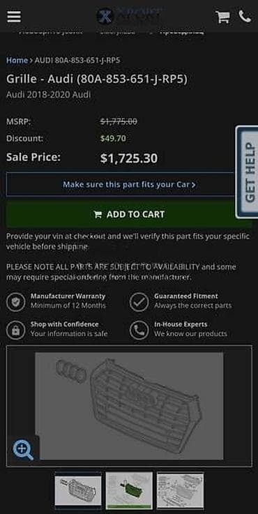 katadiopteri za prikolicu: MASKA S LINE ZA AUDI Q5 | Audi q5 maska s Line 80A 853 651C 80A 853 — 3