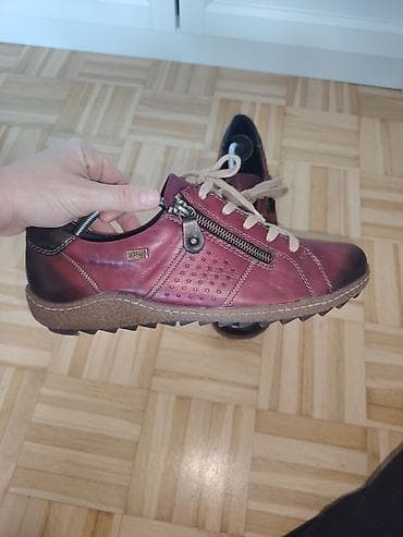 creeks patike: Kožne patike/crvene casual cipele UG 27,5cm - Materijal: prirodna — 6