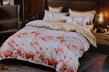 ikea posteljina na srca: ❤Posteljina iz 7 delova ❤Čaršaf-220*240 ❤Jorganska navlaka-2x140*200 — 6