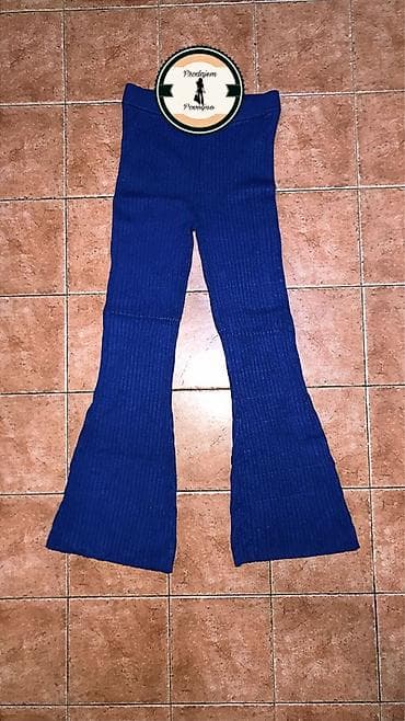 ravne farmerke: Ženske pantalone širokih nogavica/disko helanke(XS-S) Široke — 5