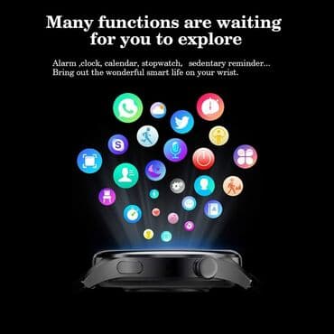 srebro ruma: 3100din Pametan Sat - model za 2023cu 1,28 inča veliki HD ekran u — 4