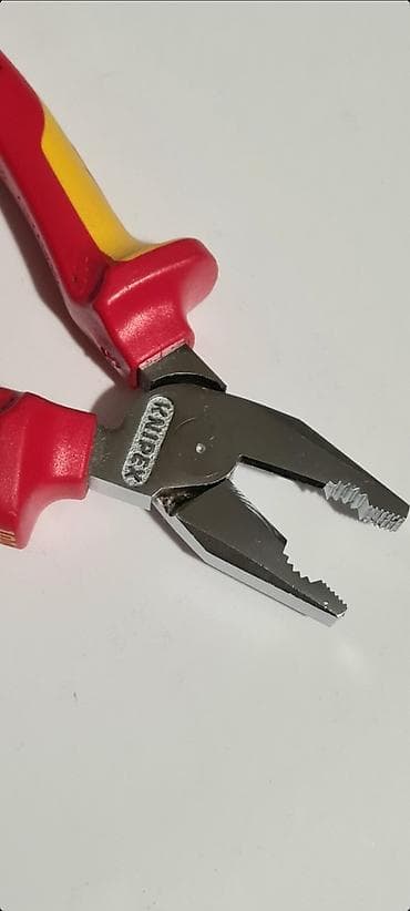 podloga za secenje: Knipex 02 06 180 profesionalna kombinovana klešta sa visokim prenosom — 10