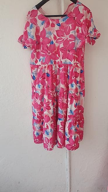 haljine st oliver: Letnja haljina sa cvetnim printom - Model: lagana, lepršava haljinica — 2