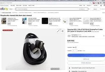 štampač i skener: DisplayPort kabl - Konektori: DisplayPort muški na DisplayPort muški — 9