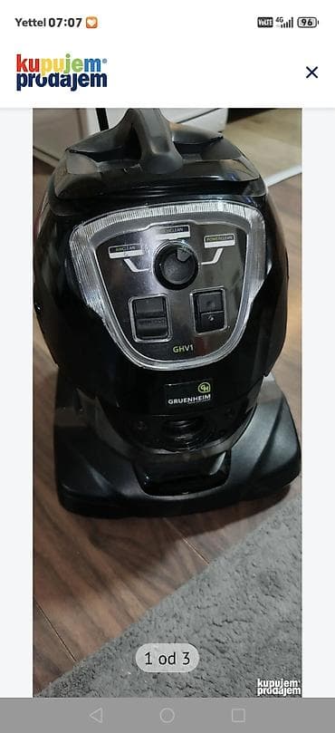 Usisivač GRUENHEIM GHV1 – multifunkcionalni sistem za čišćenje sa