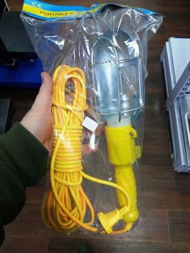 Ostali alati i mašine: Lampa za kanale - 10m kabla + prekidac duzina kabla 10m, odlicna za — 2