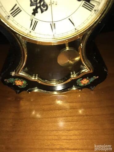 torbice sa cirkonima: Vintage Shmid sat sa klatnom i muzicka kutija Made in Germany Zvono je — 2