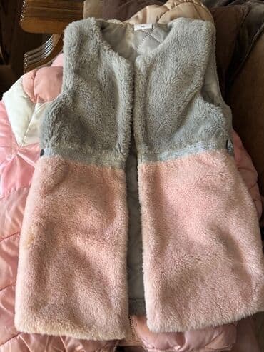 bebi jakne za zimu: Fur vest, 104-110 — 1