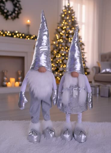 Kućni dekor: Set figura, bоја - Šareno, Novo — 2