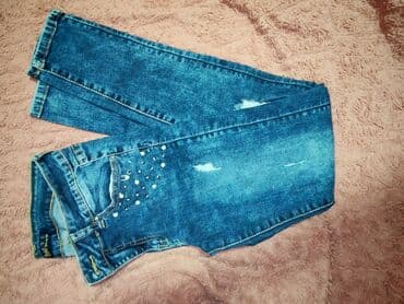 Trenerke: Ženske farmerke – nekoliko para Cena za dva para koju imaju ostecenja — 18